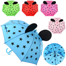 Зонтик детский MK 0524 (60шт) диам.80см,5цветов