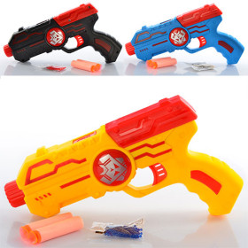 Пистолет GY-015 (144шт) водяные пули, мягкие пули-присоски 2шт