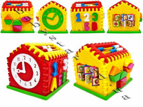 50-301 Домик-сортер, часы, счеты (6шт)