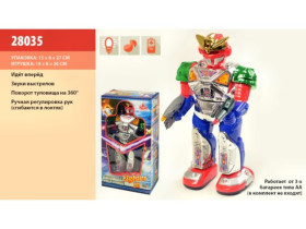 Робот 99001/28035 (24шт) звук(англ), на бат-ке