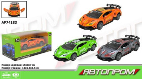 Машина 74183 "АВТОПРОМ",1:32,відкр.двері, в кор.15*8*7см