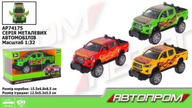 Машина метал 74175 "АВТОПРОМ",1:32,відкр.двері, в кор.15*8*7см