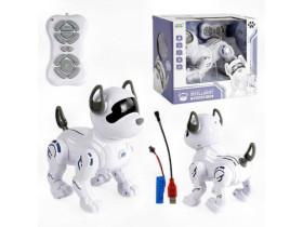 Собачка на радіокеруванні 3800 акум 3.7 V, звуки, мелодії, інструкція, сенсор на голові й спинці