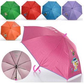 Зонтик детский MK 0525 (60шт) 6видов