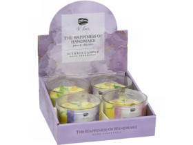 Ароматична свічка KF301 "Relax" у склянці D8*6см (4шт)