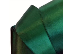 Стрічка атласна 5см темно-зелена 33м (5шт)