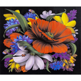 72348 Картина-живопис алмазами по номерам 30*40см