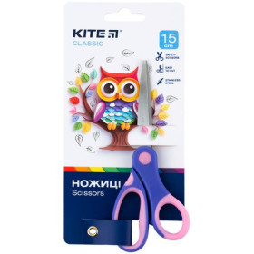 Ножницы детские Kite-126 Classic, 15см, K-126-1 фиолетовые