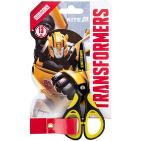 Ножницы детские Kite-148 из резин. вставками, рис. на лезвиях, TF25-148 13см Transformers