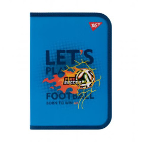 Папка для зошитів Yes пласт. на блискавці В5 "Football" (12шт) 492205