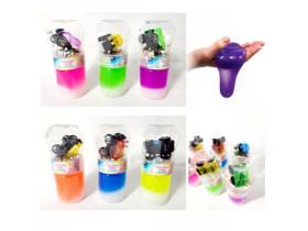 Слайм с игрушка Машинка, (12шт/уп) 5*14см, 26-17,860206