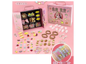 Набір для творчості 037-K3 намистини, аксесуари для волосся, кор., 21-19-8 см