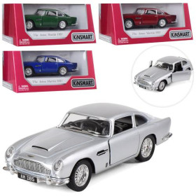 Машинка KT5406W/5403/5413/5422 (24шт) металл, инер-я,12,5см,1:38,откр.дв,рез.колеса,4цв 16-7-8см