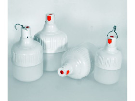 Світлодіодна лампа C 72049 (50) 40 W, холодне світло, mini-USB, 3 режими, в коробці