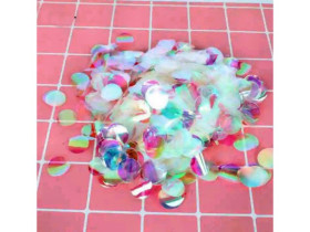 Конфетті кружечки "Хамелеон", 15 мм, 50 г