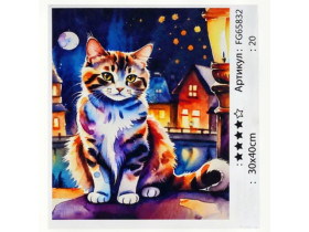 Картина за номерами 30*40см, 65832, фарби