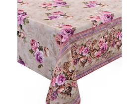 2525 Клеенка ПВХ с тиснением на ткан.осн.Home 1,37*20м