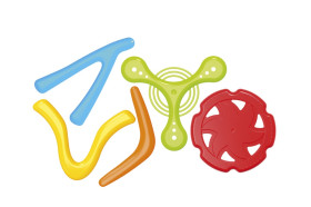 Набір літаючих фігур 5 ТехноК 4043 (8шт)