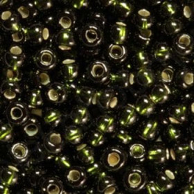 Бісер зелений 57290 PRECIOSA Чехія (50гр)