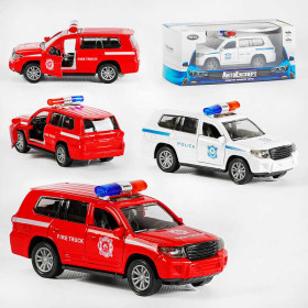 Машинка S 96882  "Авто Експерт", металопластик, звук, світло, інерція, відчин двері