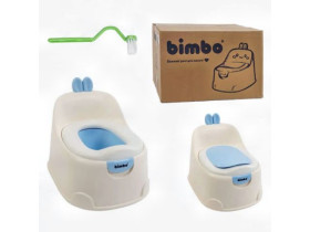 Горщик BM-17335 (1) "Bimbo", знімна м’яка накладка, кришка, щіточка, в коробці