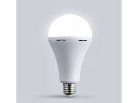 Світлодіодна лампа C 72051 (100) 20 W, з цоколем, холодне світло,від мережі та від вбудованого акум.