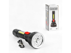 Ліхтар світлодіодний C 56762 (200) акумуляторний, 4 режими роботи, USB-кабель, в коробці