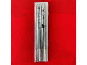 Свічки для торта Хром срібло 6шт 887-08