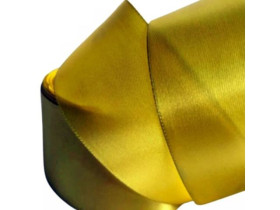 Стрічка атласна 5см жовта