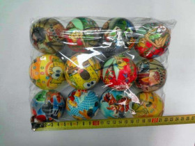 Мяч для фитнеса MS 1583 (25шт) ЩП, 40см, 350г, ушки, 3вида