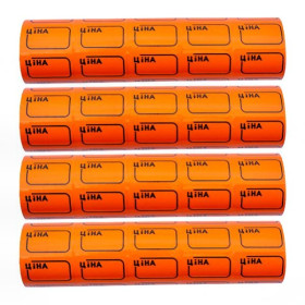 Цінник 3-305 ПОМАРАНЧ С-150 з рамкою 100шт (5шт/120/1200) 3,0см*2,0см