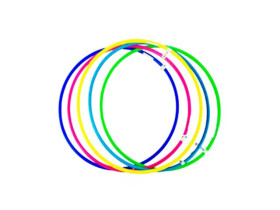 0168 Обруч "цветной 1" мал. 68см (10шт)