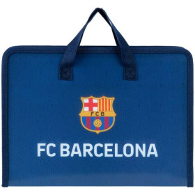 Папка-портфель на молнии Kite A4, 1 филиал, FC Barcelona BC25-202, 1 филиал