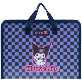 Папка-портфель на блискавці Kite Kuromi HK25-202-2, 1 відділення, A4