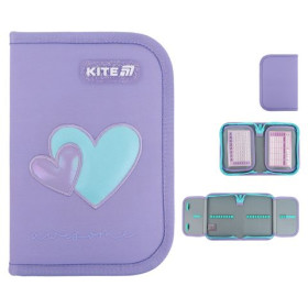 Пенал Kite 1 отделение, 2 отворота, без наполнения K25-622-5 Awesome