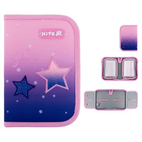 Пенал Kite 1 отделение, 2 отворота, без наполнения K25-622-1 Sparkling