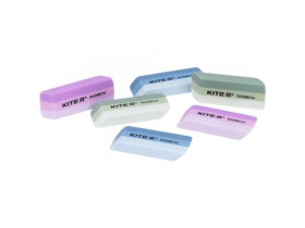 Гумка Kite K25-103 кольорова Rainbow, асорті 60шт