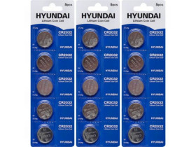 Батарейка таблетка HYUNDAI  2032 (5шт)