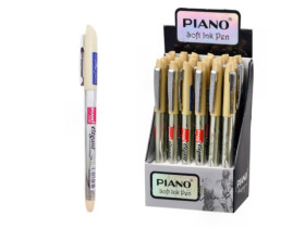 Ручка масляна синя 0,7 мм PТ-185 Piano (24шт)