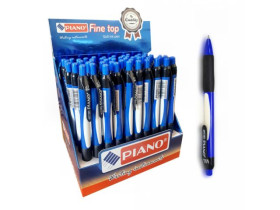 Ручка масляна автоматична синя 0,7мм PT-191 Piano (50шт)