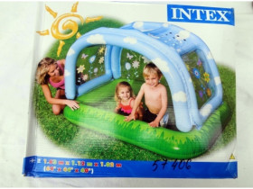 Бассеин 57406 (3шт) детский с навесом