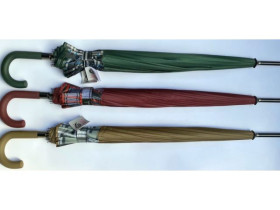 Парасолька тростина напівавтомат 6514 на 16 карбонових спиць діаметр 106см "Umbrella"