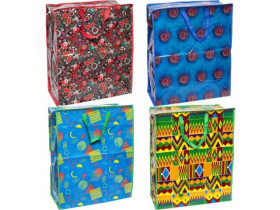 Сумка господарська на замку, кольорова №5, 65×55×25 см