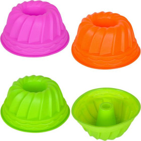 Форма силіконова Кекс двухъярусный 23*10см X3-130 (10шт)