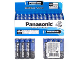 Батарейки Panasonic R3 (4шт/60шт)