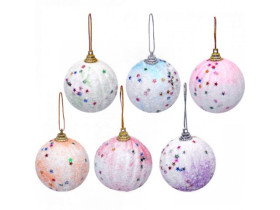 Шари ялинкові 12-96 d-6см (6шт/уп)