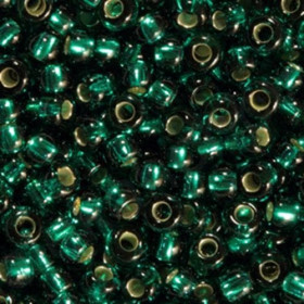 Бісер зелений 57710 PRECIOSA Чехія (50гр)