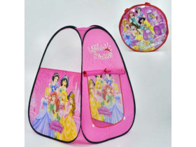 Палатка детская Принцессы 8099 Р (48/2) 72х72х92 см в сумке