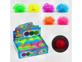 Іграшка антистрес C 60457 Їжачок, підсвічування (20шт)