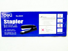 Степлер "24" DELI №0324 25арк.